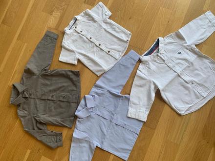 Chlapčenské košele top stav, zara,74