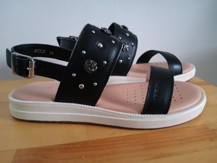 Nové kožené sandálky za polovicu v.d.20cm,geox, geox,33