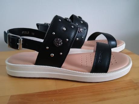 Nové kožené sandálky za polovicu v.d.20cm,geox, geox,33