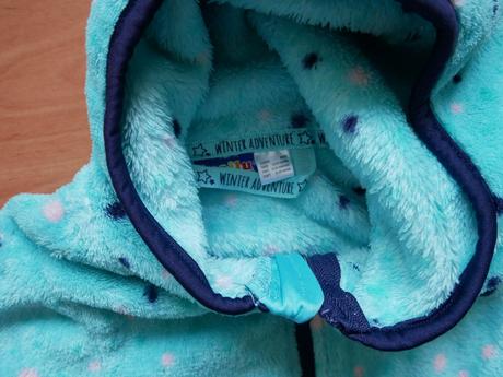 Flisová bunda na zips, lupilu,92