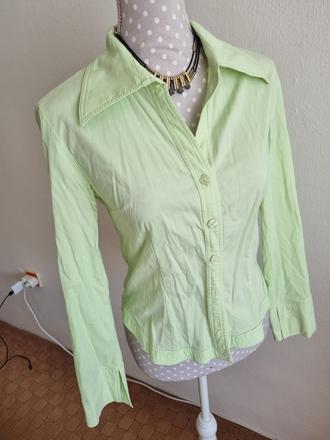 Jasnozelena elasticka bluzka s, s