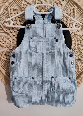 Menčestrová suknička na traky, 92