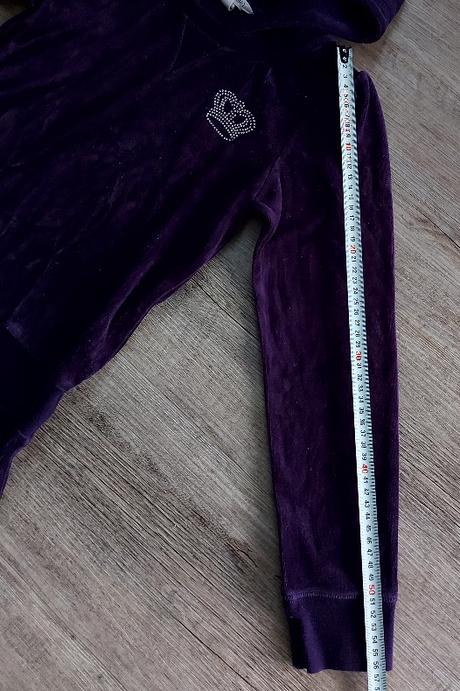 Tmavofialové zamatové šaty, h&m,146