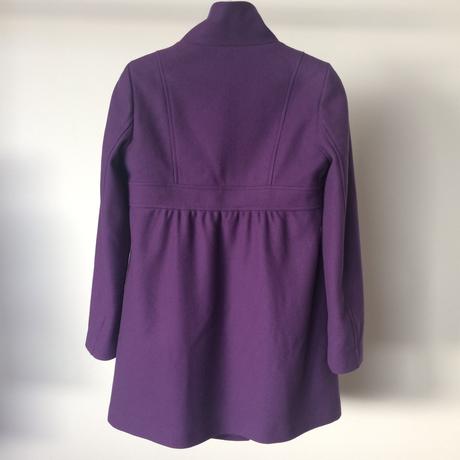 Kabát vlnený dámsky benetton č.42, uk10, veľ. s, benetton,s