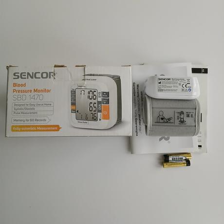 Zápästný tlakomer sencor sbd 1470, 