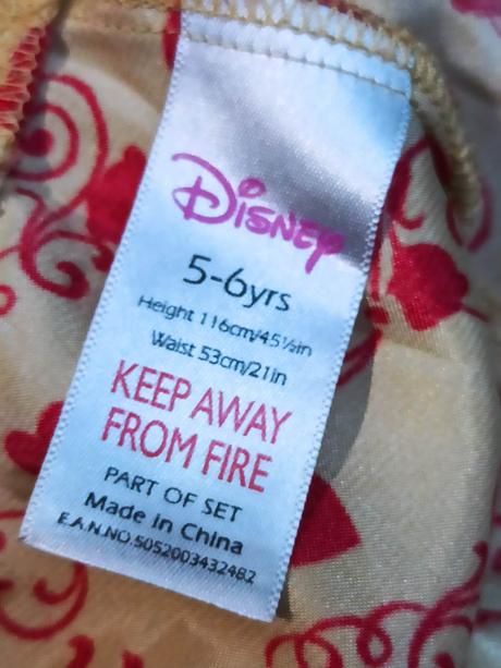 Nohavice barbie (vek 5-6 rokov), disney,116