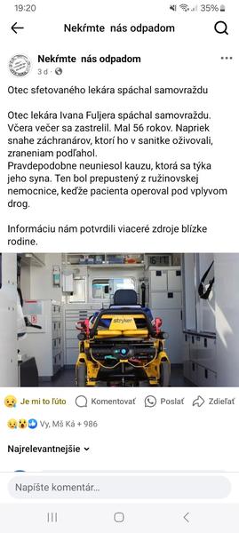 Otec zdrogovaného lekára a jeho osud