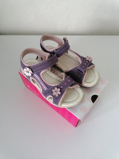 Sandalky fialove s kvietkami, cupcake,29
