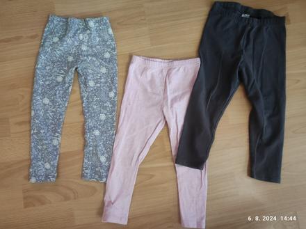 Legíny pre dievčatko 98, h&m,98