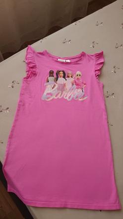 Barbie nočná košeľa, h&m,134