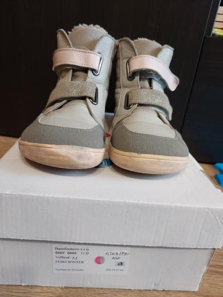 Zimne topanky baby bare, baby bare shoes,31