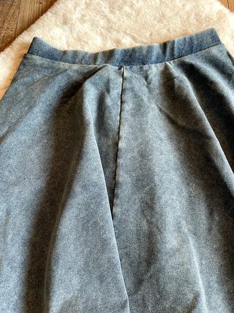 Áčková denim sukňa, topshop s, topshop,s