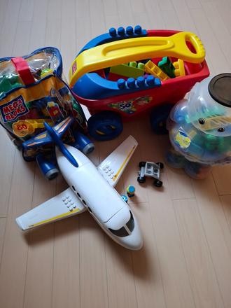 Kocky a vozík, zn.megabloks,