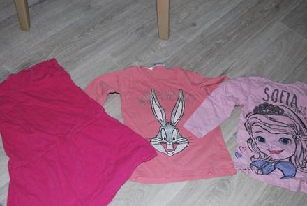 2 ks tričiek + 1 tunika, 110