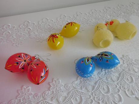 Retro vianočné ozdoby,,