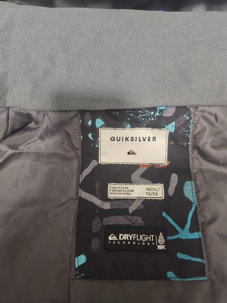 Lyziarska vetrovka junior xl, quiksilver,164