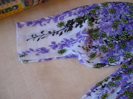 Dámska priesvitná blúzka, m, m