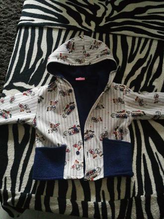 Predám obojstrannú bundicku(mikinku), 86