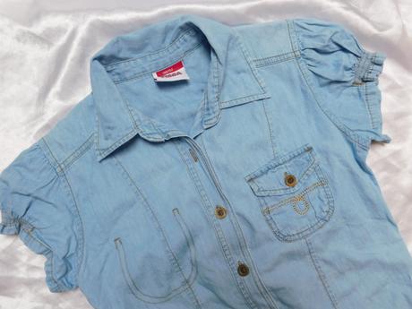 Pekna trendy riflova bluzka, yigga,146