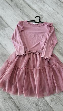 Slávnostná súprava top + sukňa, h&m,134