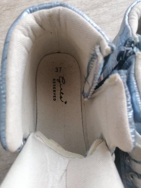 Metalické tenisky, reserved,37