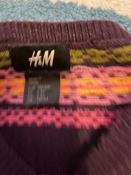 Šaty- úplet, h&m,122