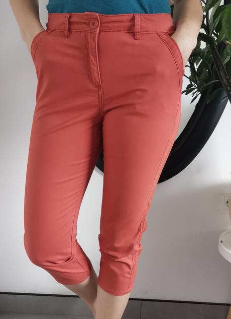 Trištvrťové nohavice papaya, papaya,s