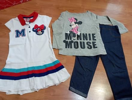 Šaty, nohavice, tricko, 86–98