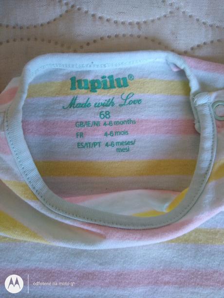 Pyžamko na leto, lupilu,68