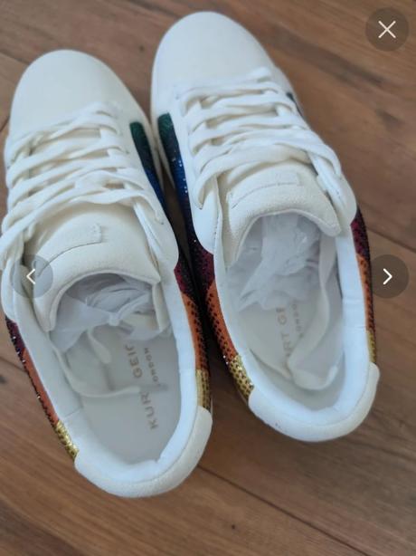 Luxusné kamienkove tenisky kurt geiger 25cm, 39