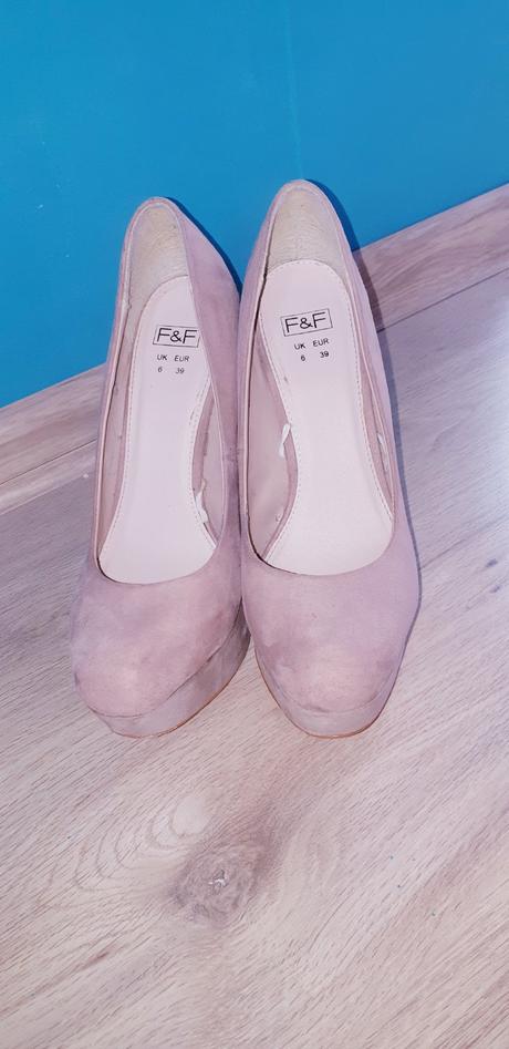 Lodičky na platforme, f&f,39