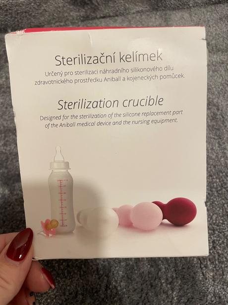 Aniball sterilizacny poharik,