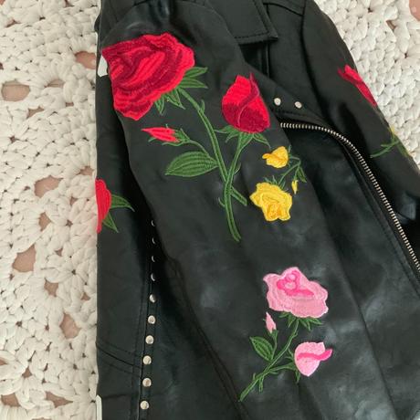 Koženková bunda river island č. 128, 8 rokov, river island,128