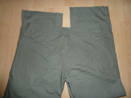 Olivove tenke nohavice, cherokee,40