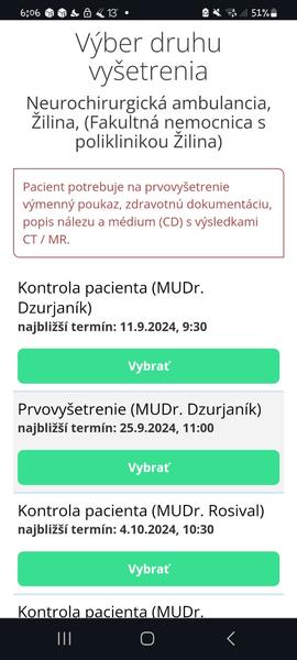 Odporučte skúseného neurochirurga v Žiline