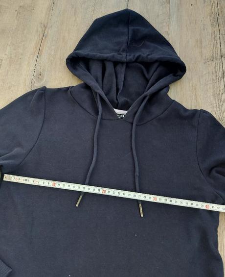 Modré mikinové šaty, gina,36