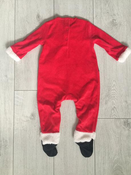 Chlapcensky kostym santa 6-9 mesiacov,