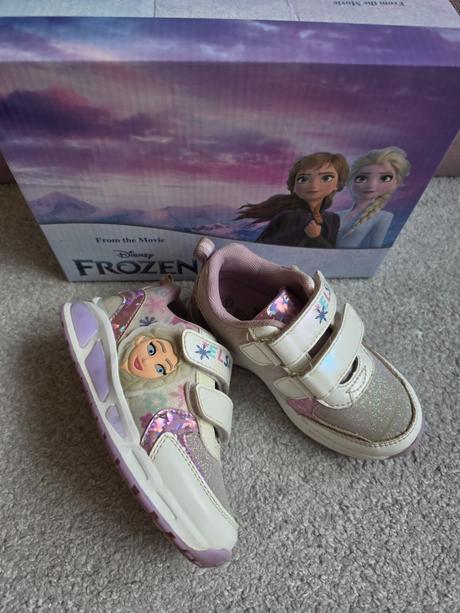 Svietiace tenisky elsa frozen, 26