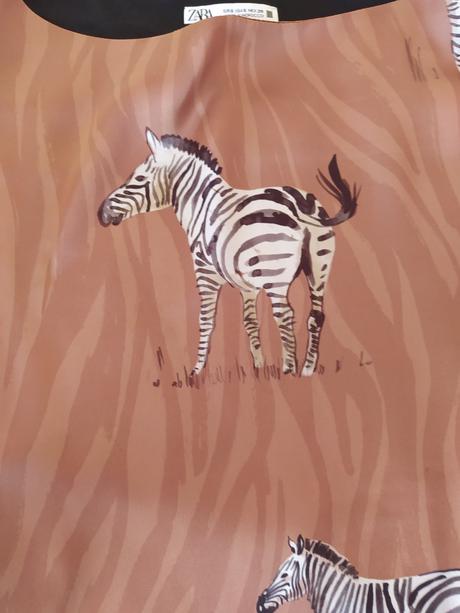 Tričko so zebrou, zara,s