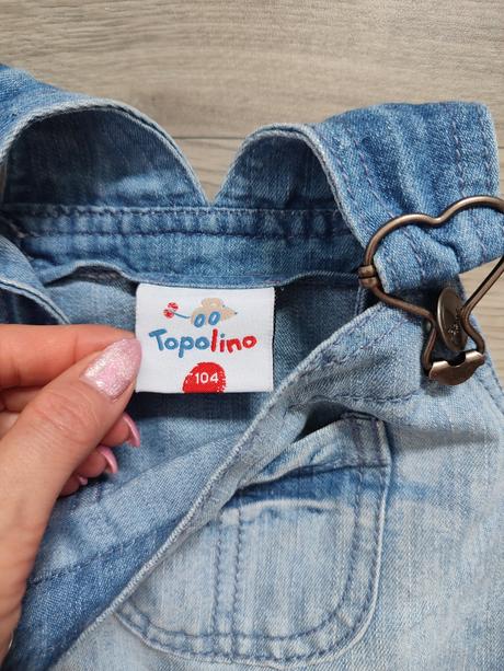 Riflové šaty, topolino,104