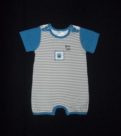 Letný overal s hviezdičkovou zadnou časťou dirkje, dirkje,62