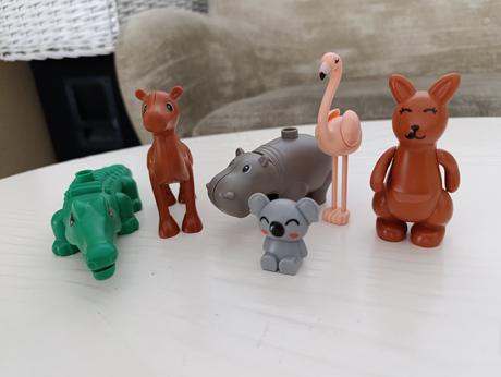 Kompatibilné s duplo lego zoo zvieratká, 