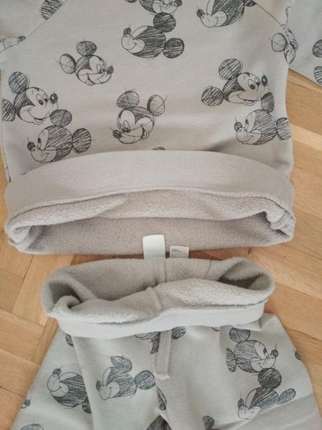 Tepláková súprava mickey, h&m,98