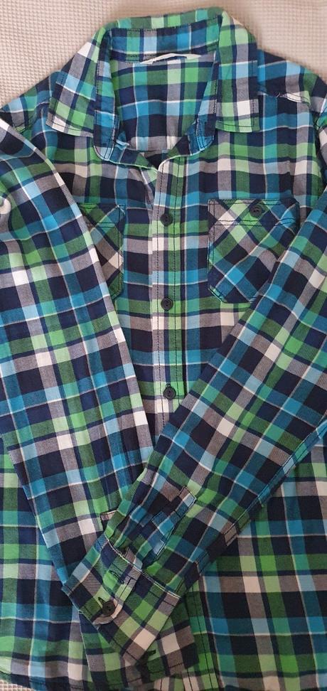 Predám flanelovu koseľu, h&m,164