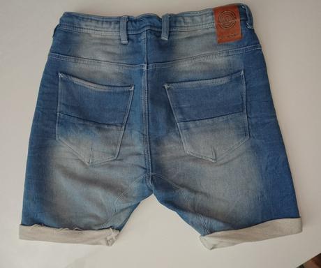 Kraťasy riflové, pull&bear,40