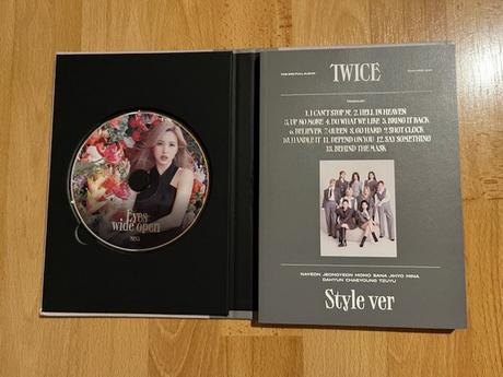 Twice - eyes wide open (style/silver ver.), 