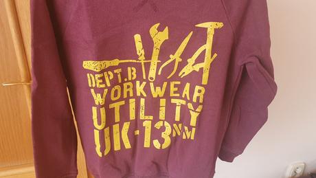 Mikina 122/128, nutmeg,122