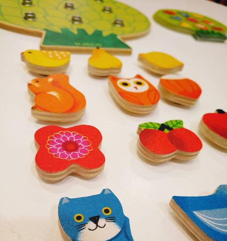 Edukačná pripínačka strom,