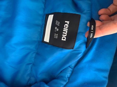 Reima muhos zimná kombinéza 104/110, reima,104