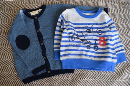 Sveter a mikinka-spolu 5 eur, lupilu,86